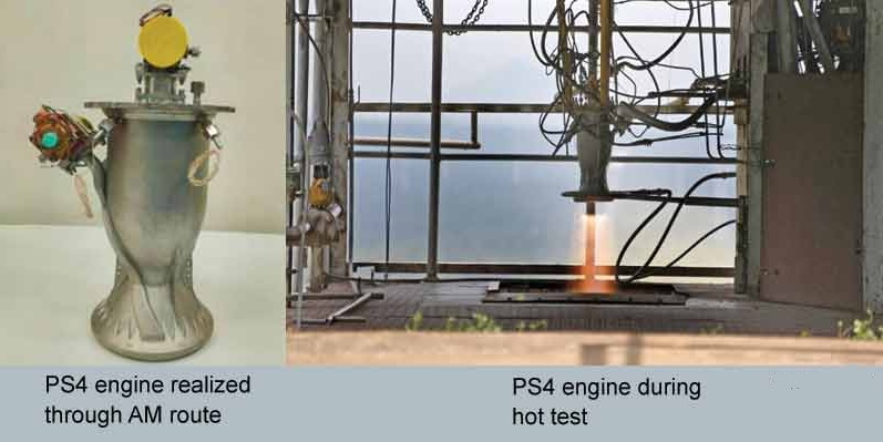 ISRO Successfully Tests 3D Printed  PS4 Rocket Engine 