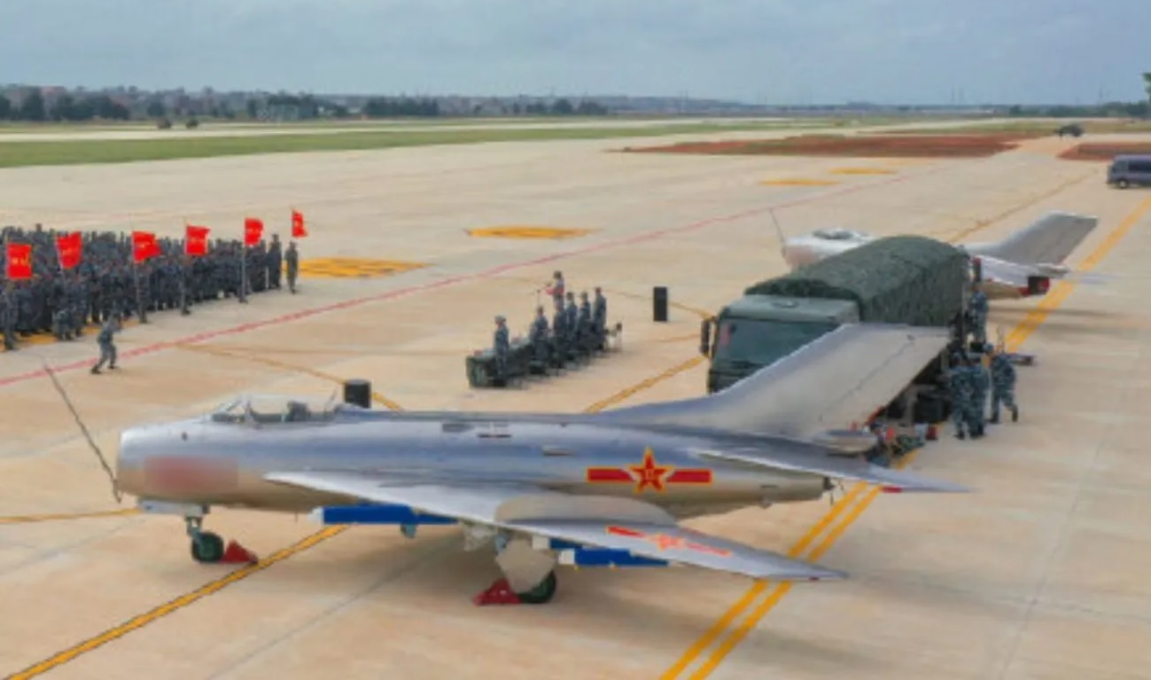 China Unveils J-6 Fighter Converted into Drone at Changchun Air Show
