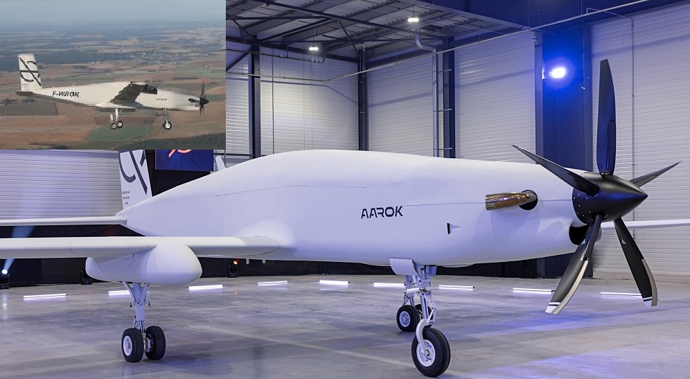 France "AAROK" New MALE Drone Completes First Flight