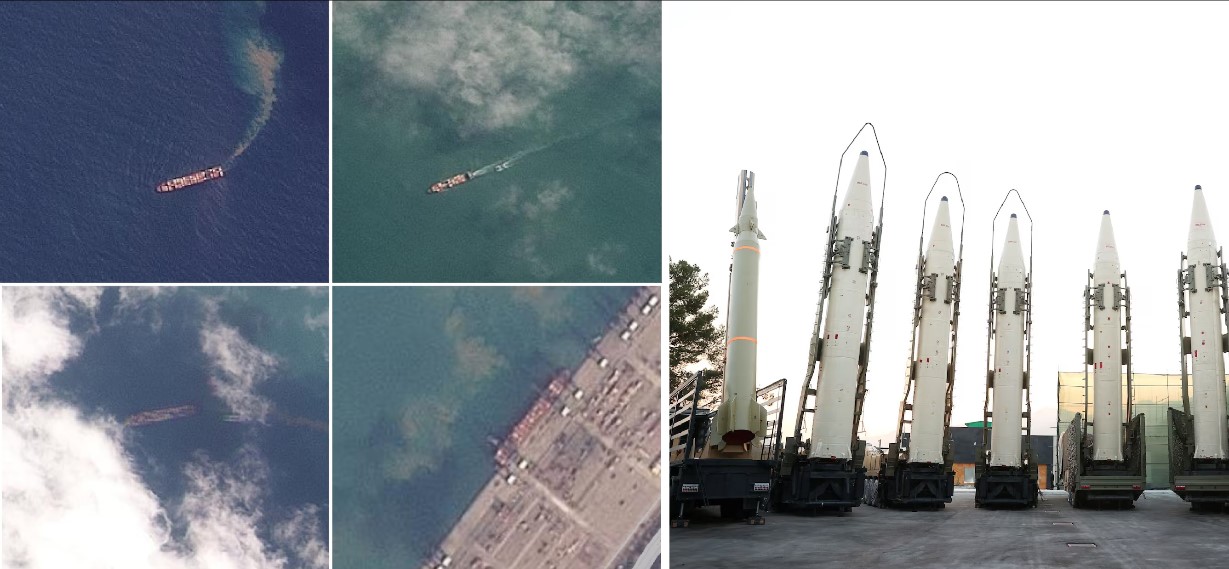 Five Chinese Ships Deliver Suspected Sodium Perchlorate to Iran for Missile Fuel Amid Ongoing Conflict