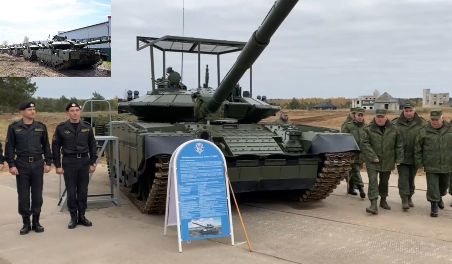Belarusian Army Receives First Serial Batch of Locally Upgraded T-72BM2 Tanks