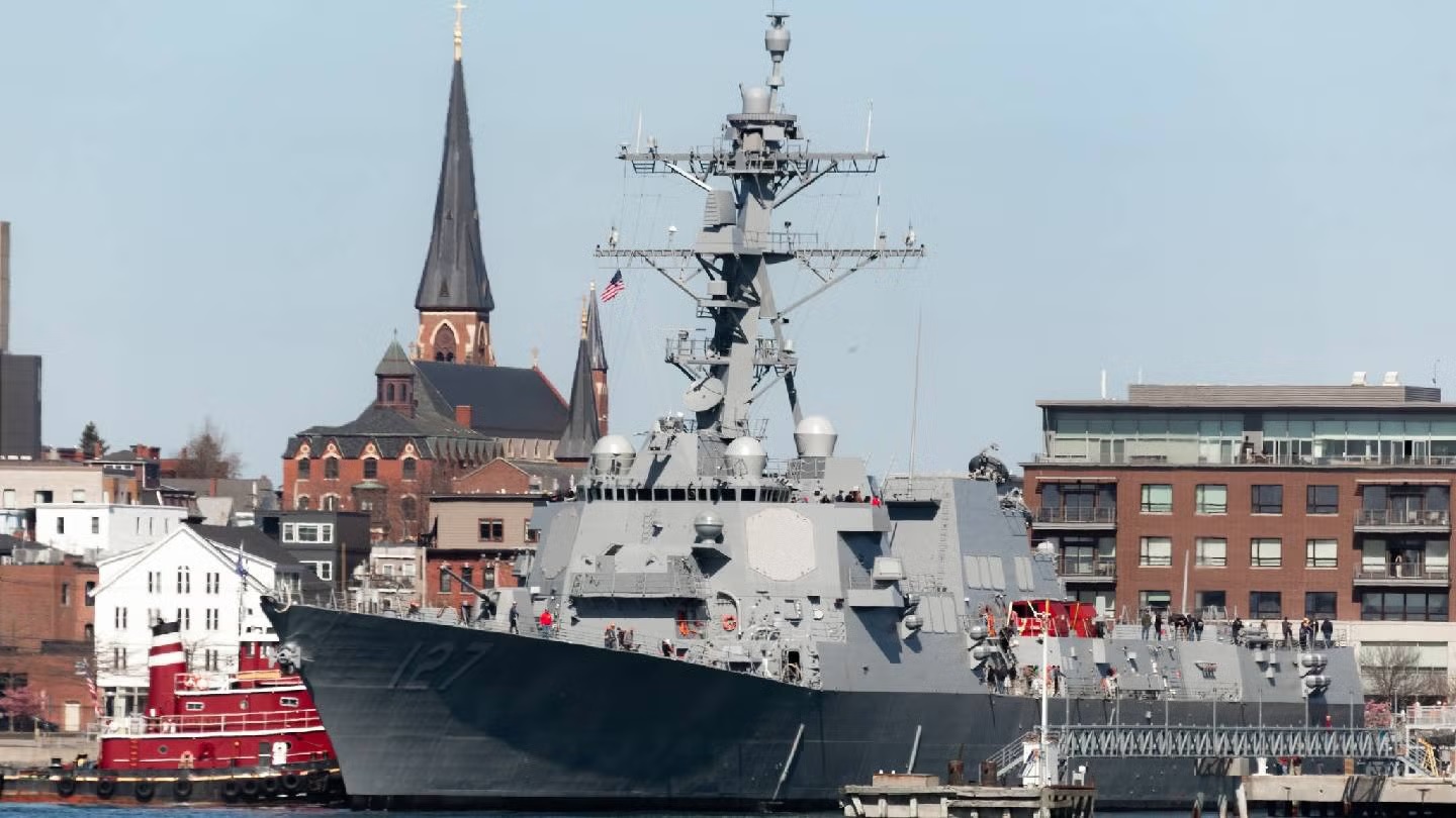 U.S. Navy Receives Final Flight IIA Destroyer USS Patrick Gallagher (DDG 127) Ahead of Schedule