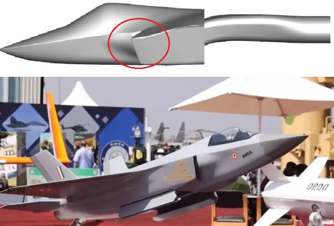 Why the Tejas MkII Lacks DSI Intakes While AMCA Incorporates Them