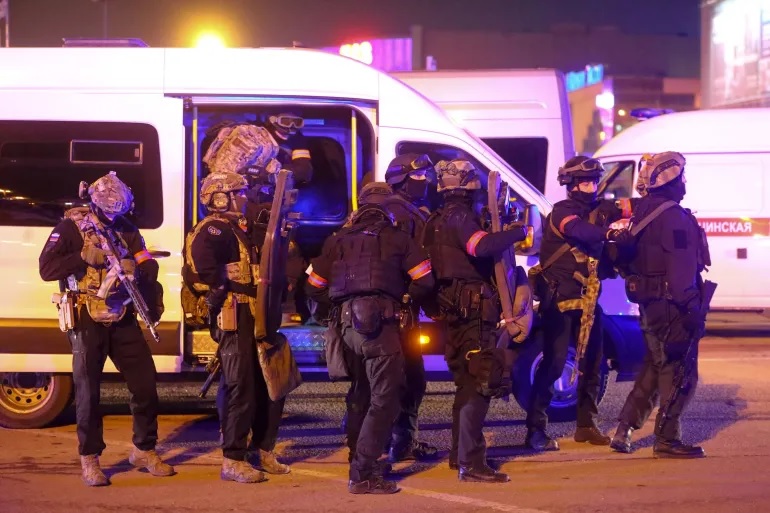 Russia Arrests 11 Suspects After Deadly Concert Hall Attack