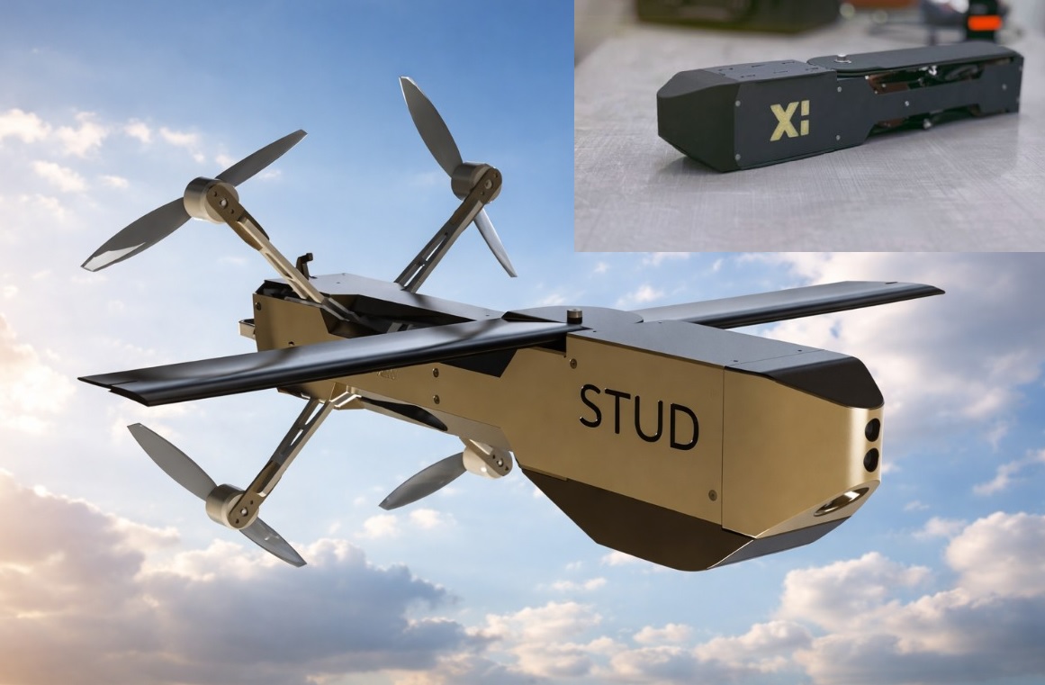 XDOWN Unveils STUD Tactical Drone, Lets Soldiers Carry and Deploy Airpower in Seconds with 40-Mile Range