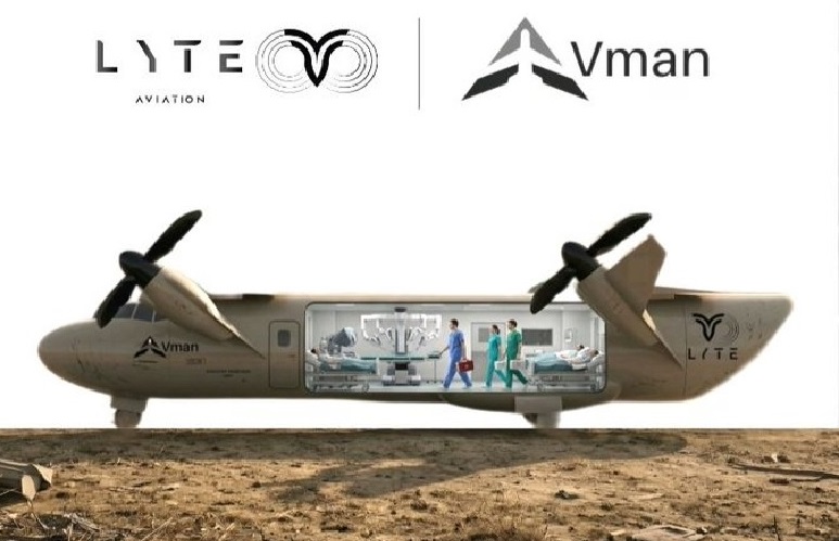 UK&rsquo;s LYTE Aviation Receives &euro;500 Million Conditional Purchase Orders from India&rsquo;s Vman Aviation Services for 10 SkyClinic VTOL Flying Hospitals