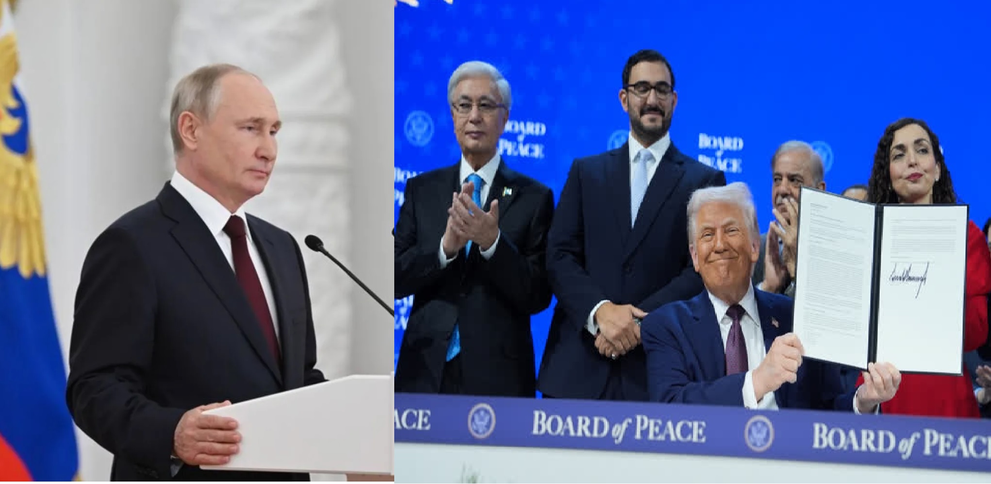 Putin Says Russia Won&rsquo;t Join Board of Peace Without UN-Backed Palestinian Guarantees