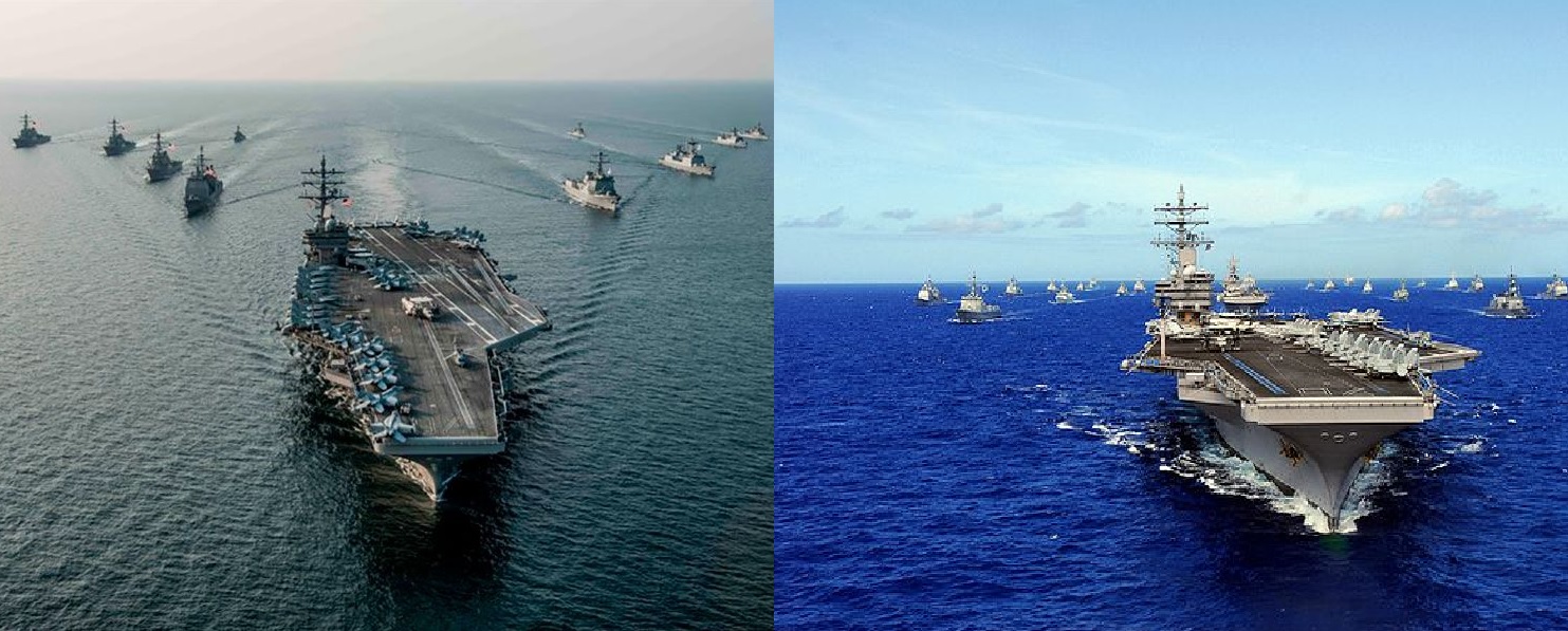 U.S. Deployed Two Aircraft Carriers as China Conducted Live-Fire Blockade Drills Around Taiwan