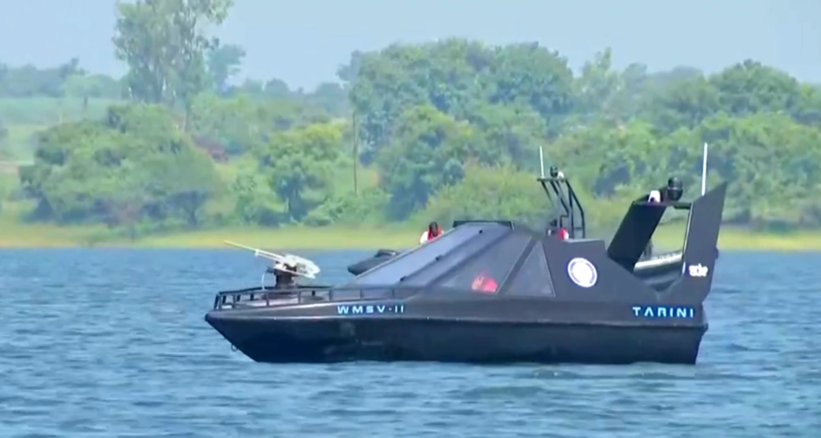 Indian Navy Ordered 12 Units of Sagar Defence's Autonomous Weaponized Boat Swarm, 2 for Pangong Lake