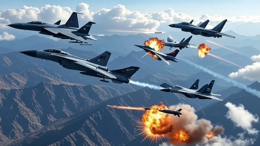 India’s Devastating Air Assault Destroys Pakistani JF-17 & F-16 Jets, Shifts Global Airpower Doctrine