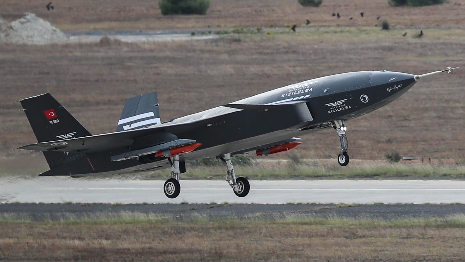 Turkey Unmanned Fighter Kızılelma Complete Two Flight Tests with Precision-Guided Munitions