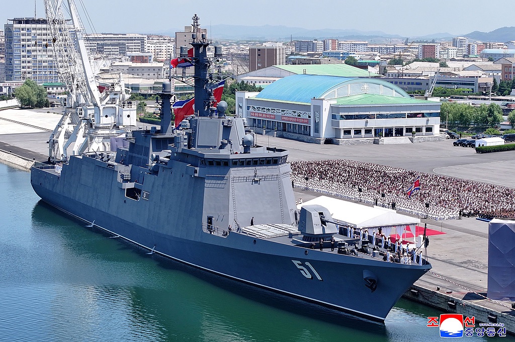 North Korea Commissions First Choe Hyon-Class Guided-Missile Destroyer, Plans Fleet of 12 Warships by Early 2030s