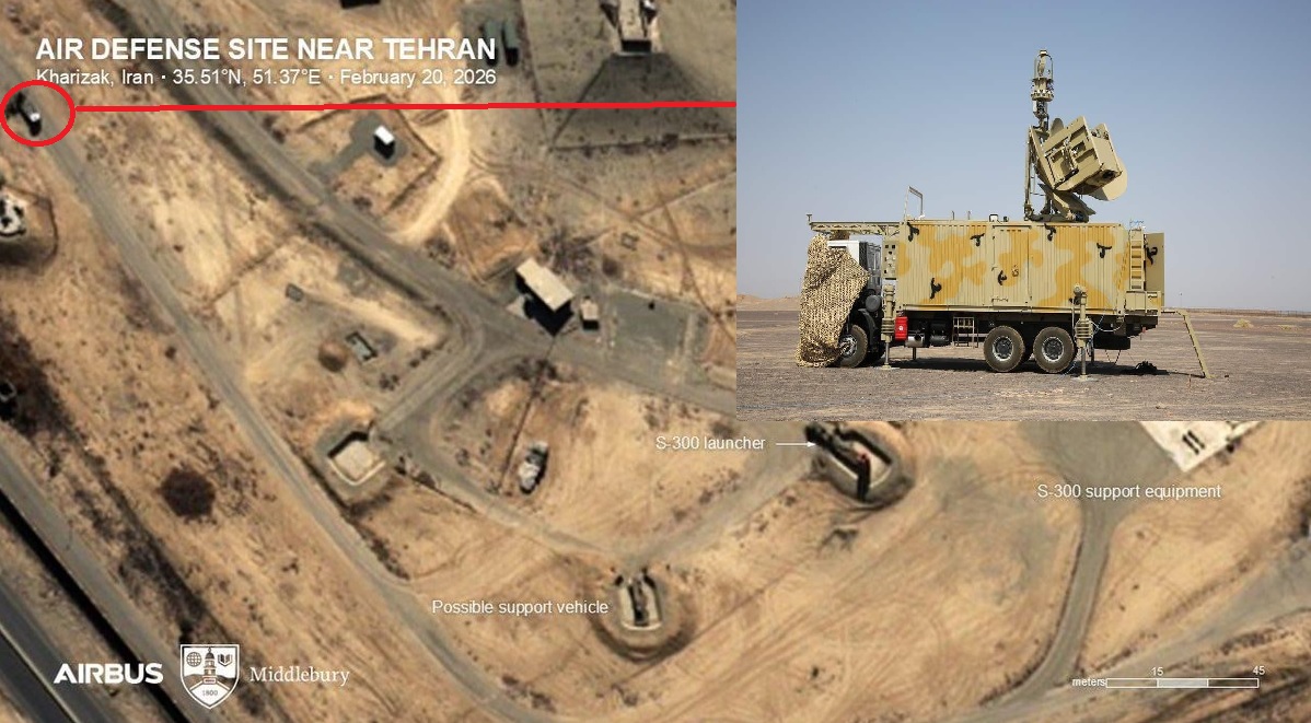 Iran Deploys Cobra V8 Electronic Warfare System Alongside S-300 and Bavar-373 Near Tehran