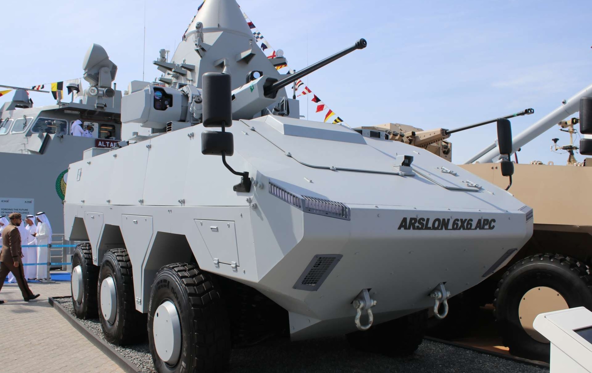 Uzbekistan's Havztez Unveils Arslon APC Family at IDEX 2024