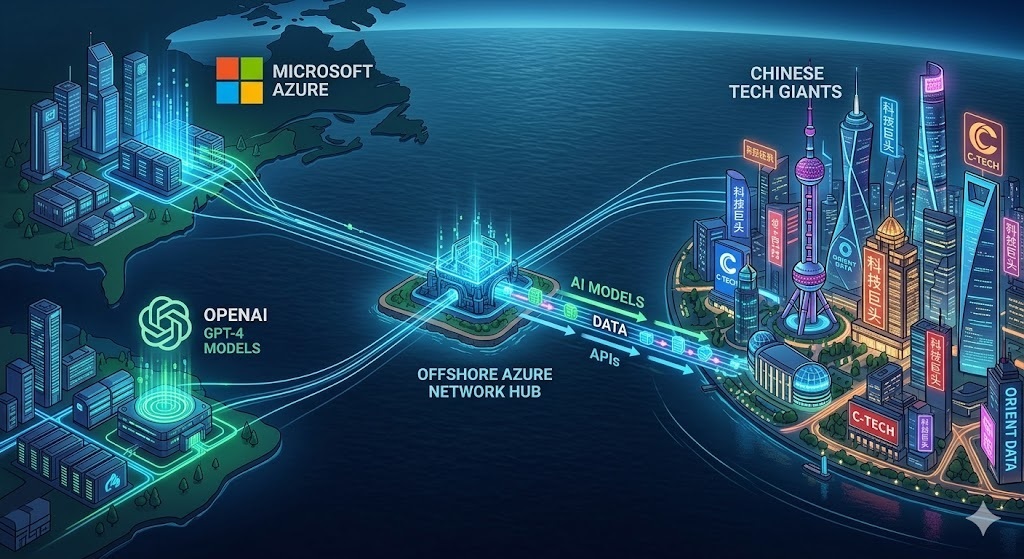 Microsoft Supplies OpenAI Models to Chinese Tech Giants Through Offshore Azure Network