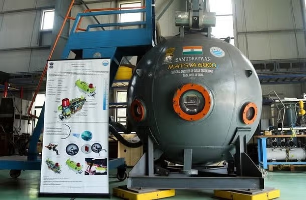 India to Launch First Human-Operated Underwater Submersible for Deep Ocean Exploration in 2025