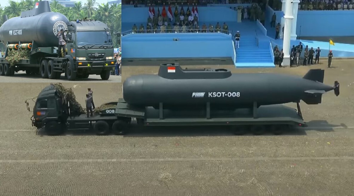 Indonesia Unveils KSOT‑008 A 37.3 Tons AI-Powered Autonomous Submarine