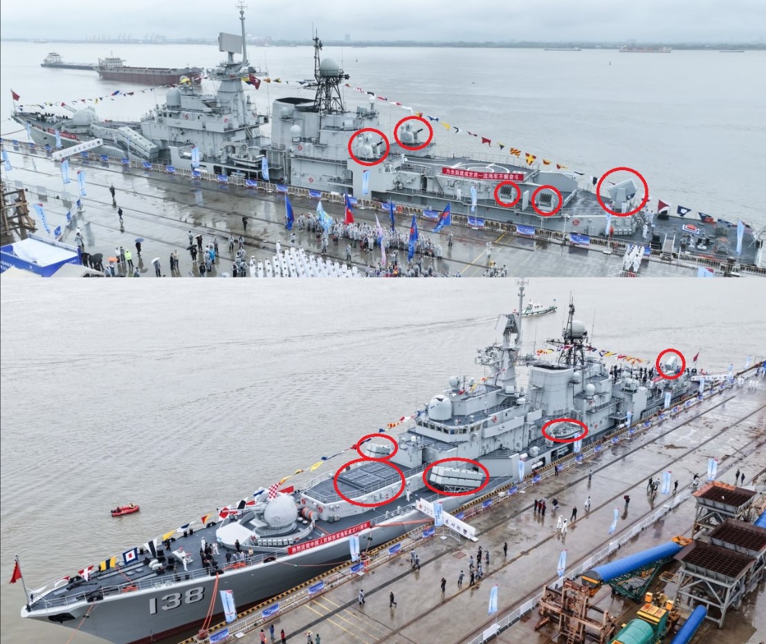 PLAN Unveils Fully Modernized Taizhou Destroyer During Navy&rsquo;s 77th Anniversary
