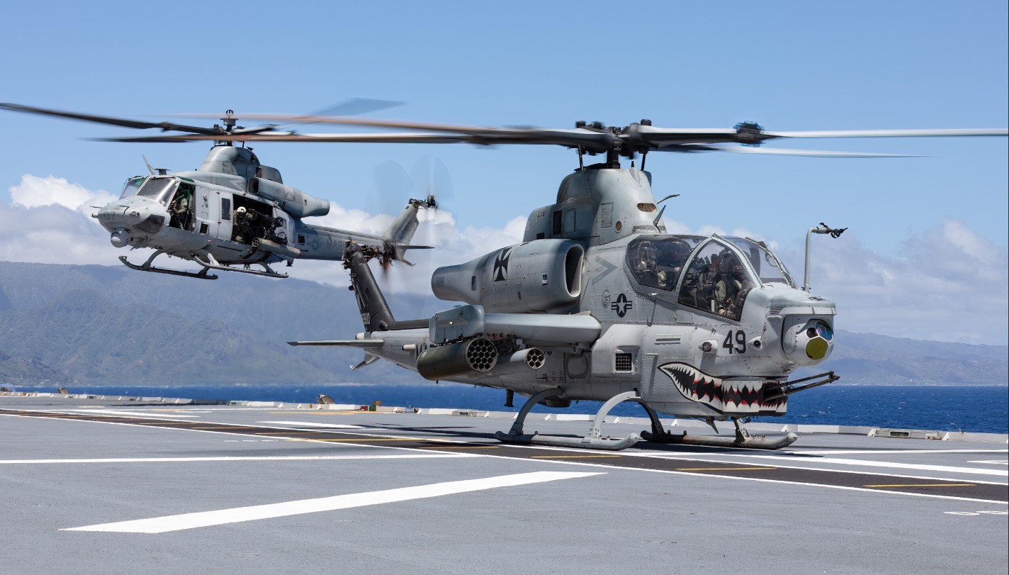Bell Completes First SPINE Upgrades on AH-1Z and UH-1Y Helicopters, Moves to Flight Testing