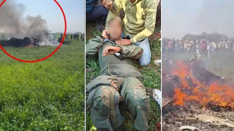 IAF Mirage 2000 Fighter Jet Crashes in Madhya Pradesh: Pilots Eject Safely