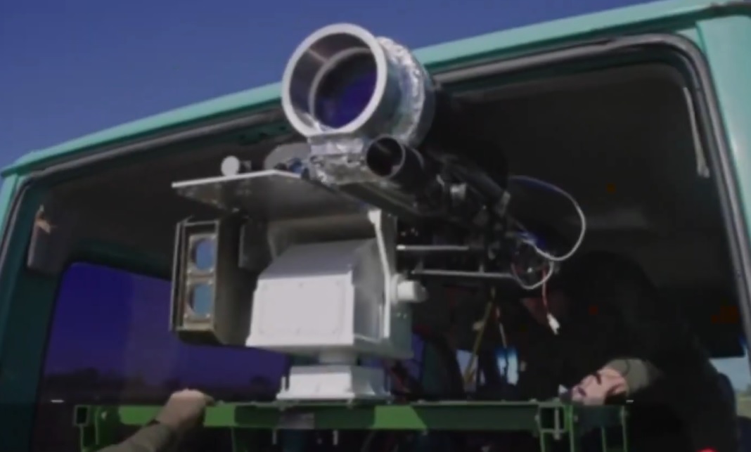 Ukraine Unveils "Tryzub" Laser Weapon