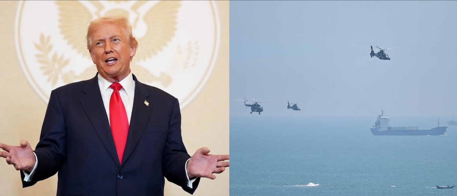 Trump Shrugs Off China&rsquo;s Live-Fire Taiwan Drills, Says He Is &ldquo;Not Worried&rdquo;