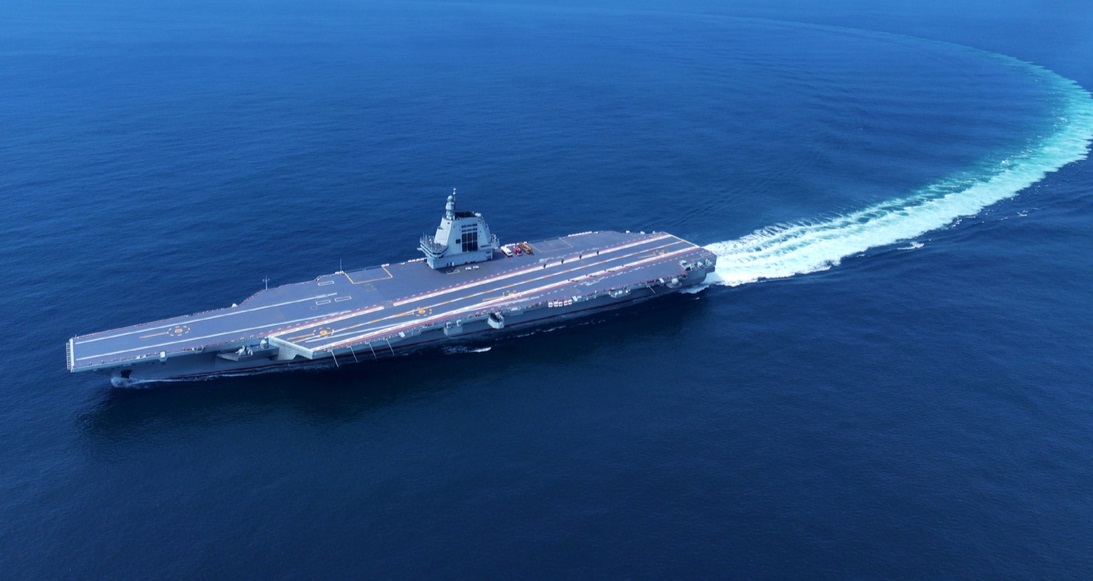 China’s 80,000-Tonne Third Aircraft Carrier Fujian Nears Commissioning