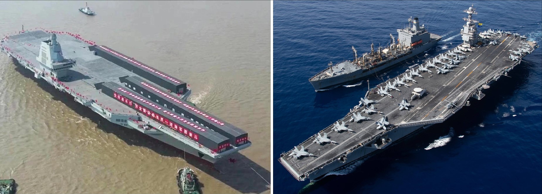 USS Gerald R. Ford vs China’s Fujian a Comprehensive Comparison of the World’s Most Advanced Aircraft Carriers