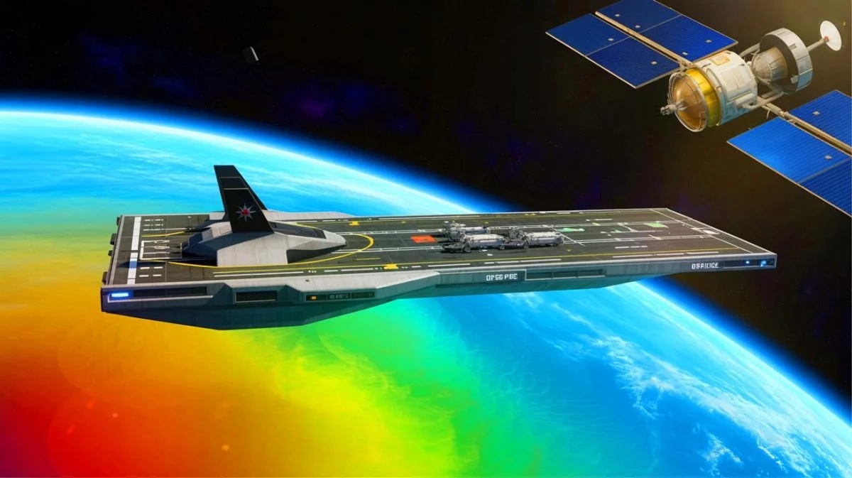 U.S. Space Force Partners with Gravitics to Develop Orbital Aircraft Carrier for Enhanced Satellite Deployment