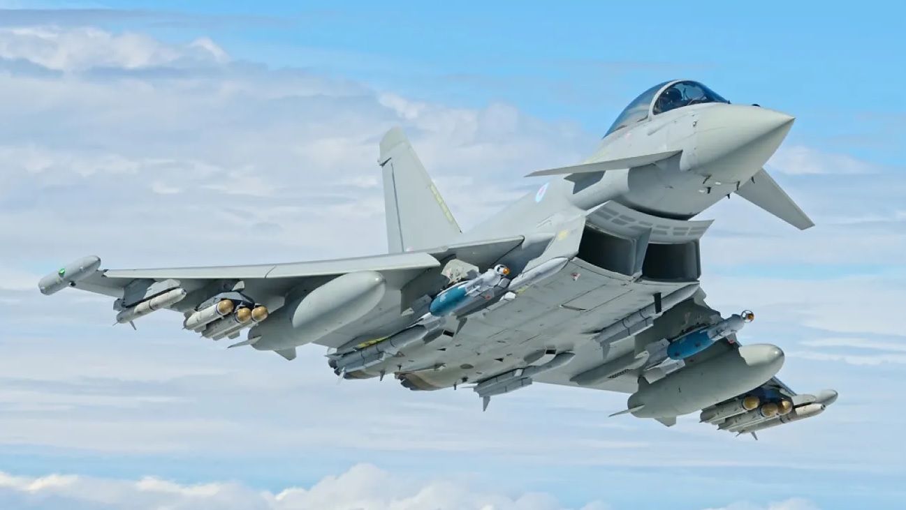 Germany to Arm its Eurofighters with Brimstone Anti-Tank Missiles