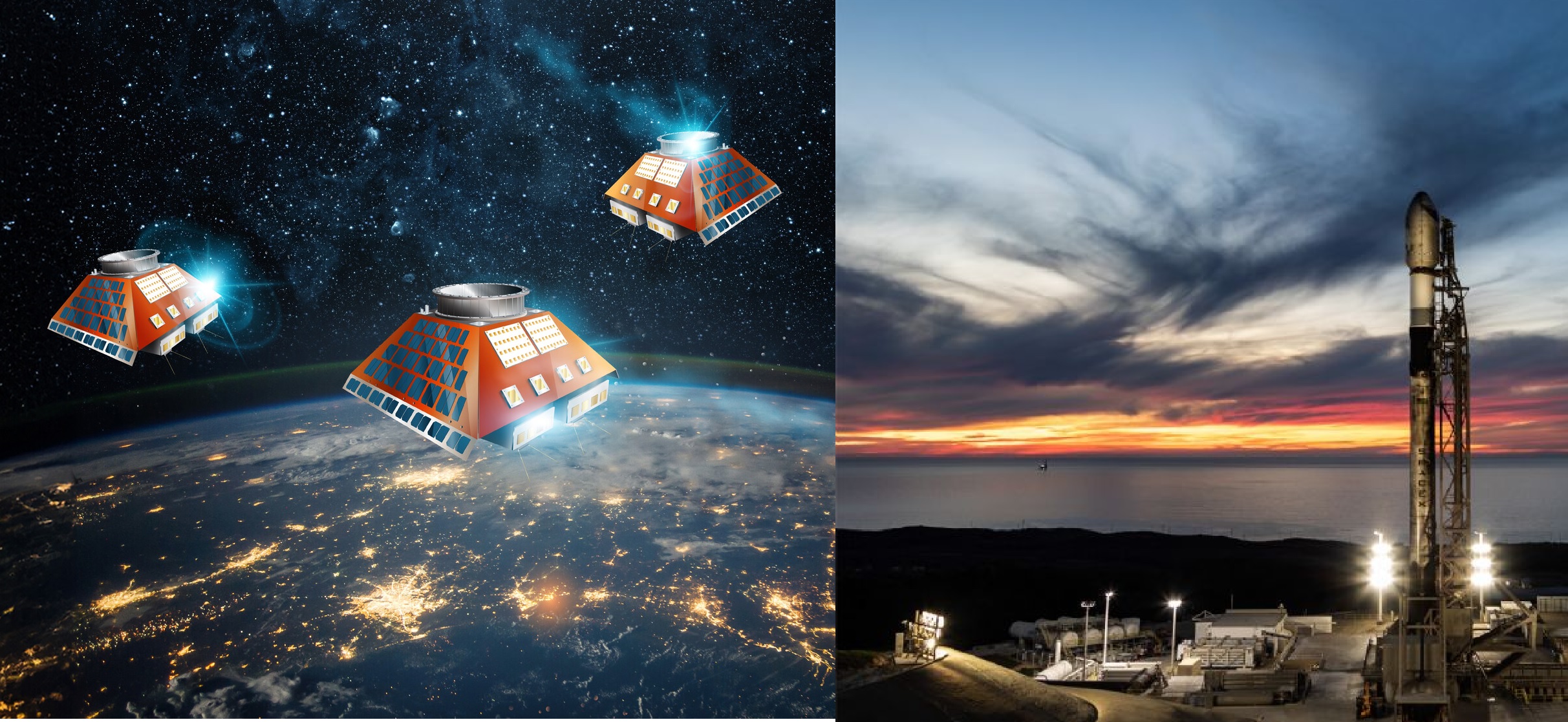 SpaceX Successfully Launched UK's Three Azalea RF Intelligence Satellites into Low Earth Orbit