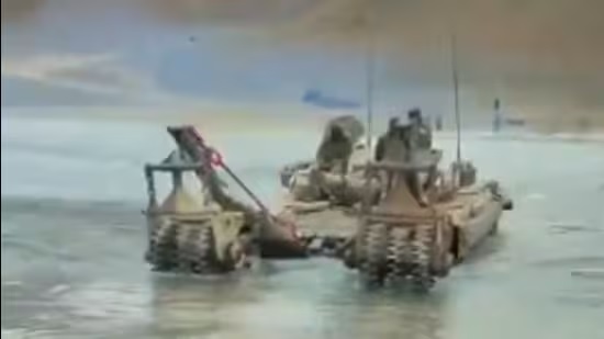 Five Soldiers Die in Tank Accident  in Eastern Ladakh Due to Rising River Waters