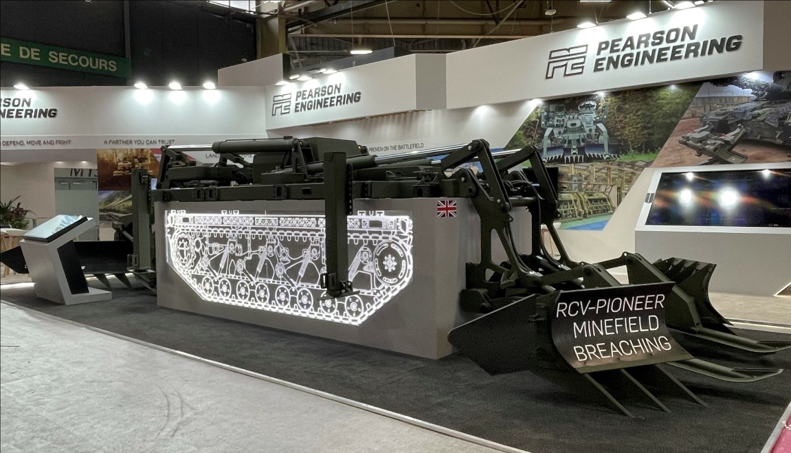 Pearson Engineering Launches Advanced Minefield Breaching Payload for Uncrewed Vehicles at Eurosatory 2024