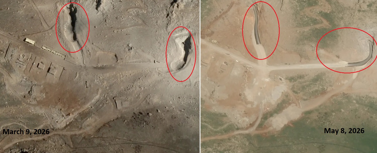 Iran Reopens 50 of 69 Underground Missile Tunnel Entrances After US-Israeli Strikes, Satellite Images Show