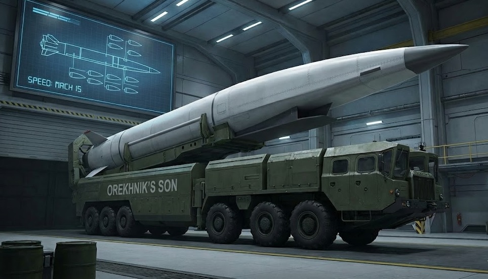 Russia Developing &lsquo;Orekhnik&rsquo;s Son&rsquo; New Hypersonic Missile With Mach 15 Speed and Eight-Warhead Payload