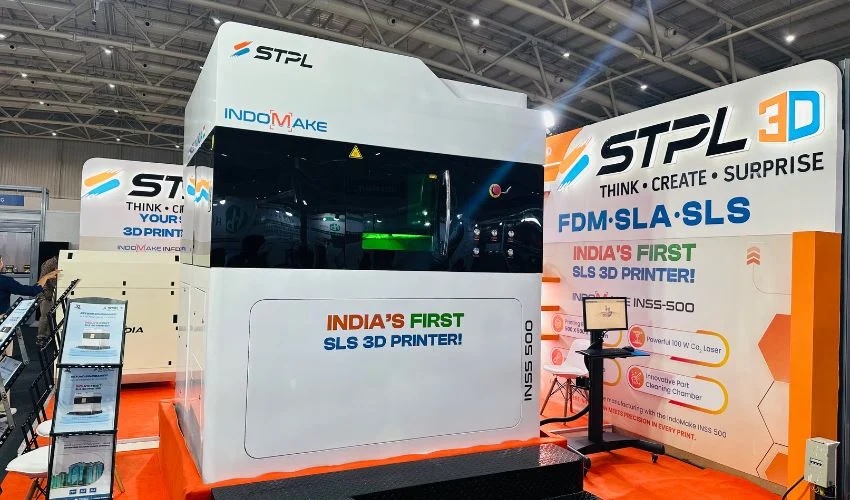 STPL 3D Unveils First 'Made-in-India' SLS 3D Printer