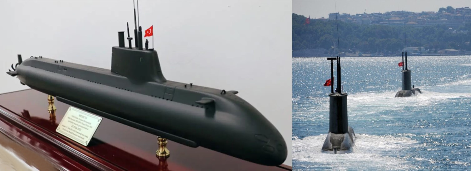 Turkey Starts Building Its First-Ever Indigenous Submarine MILDEN At G&ouml;lc&uuml;k Shipyard Command