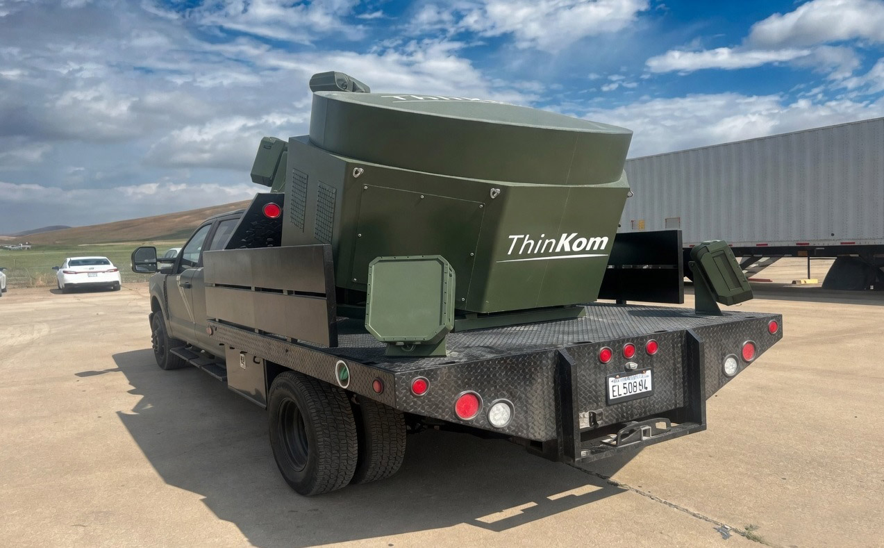 ThinKom Showcases Truck-Mounted High Power Microwave System for Counter-Drone Operations at U.S. Army Warfighting Experiment
