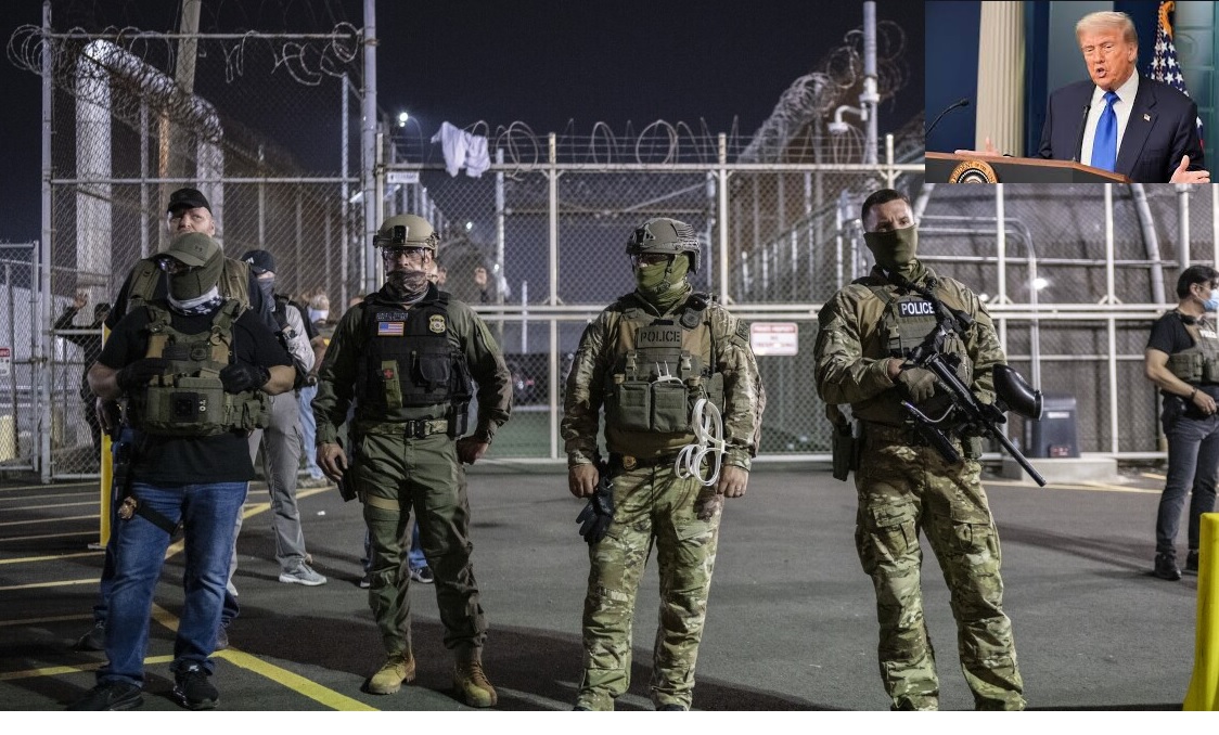 Trump Deploys Troops to Portland and ICE Facilities, Authorizing 'Full Force' to Counter Domestic Terrorism