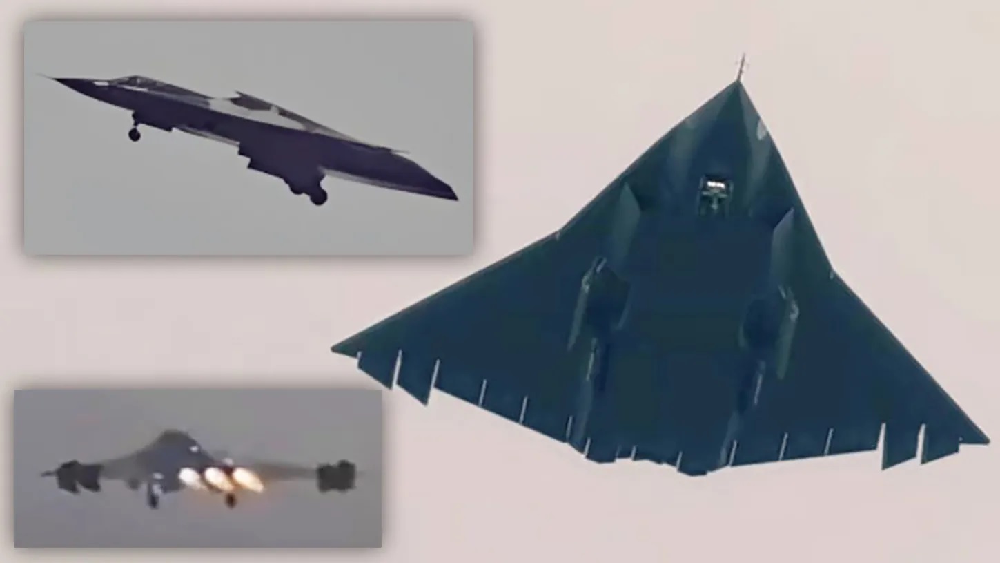 China’s Mysterious New Stealth Fighter J-50 Emerges in Flight Trials