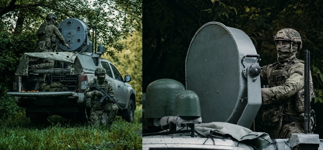 Ukrainian Special Forces Spotted Training with Genasys LRAD 1950XL-RT Acoustic System
