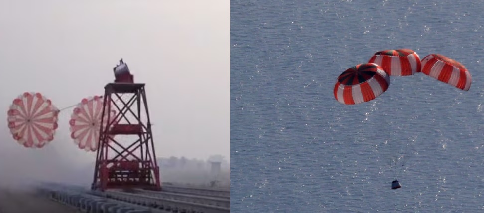 ISRO Successfully Qualifies Drogue Parachutes for Gaganyaan Crew Module