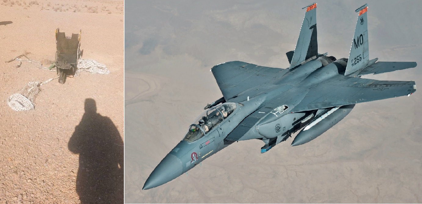 U.S. F-15E Shot Down Over Iran; Crew Reportedly Captured By IRGC as Rescue Mission Underway