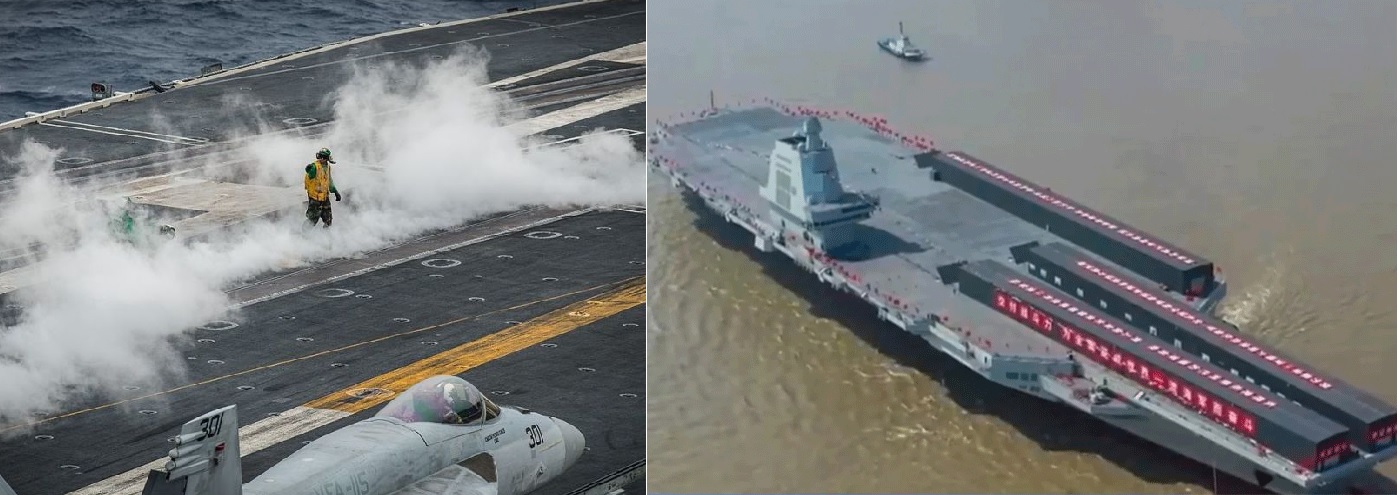 Why the U.S. Navy Is Slow to Adopt Electromagnetic Catapults While China Becomes First to Deploy EM Catapults