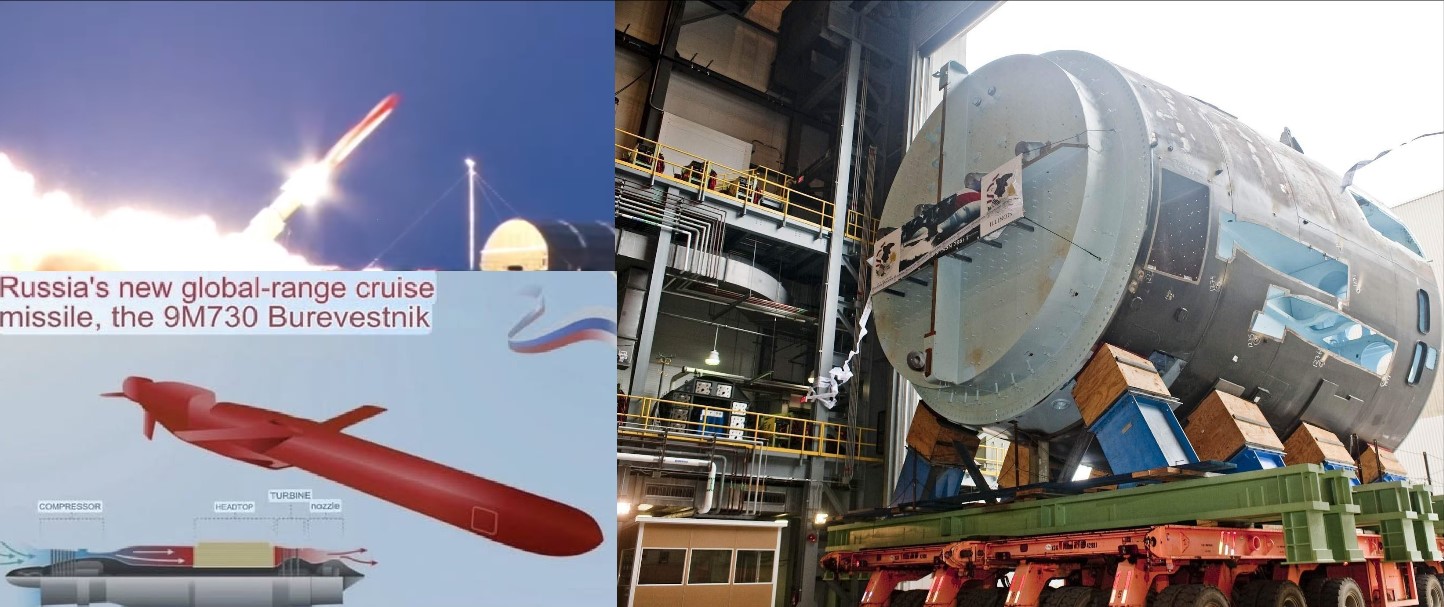 Russia’s 9M730 Burevestnik Missile Reactor 1000 Times Smaller than Submarine Reactor