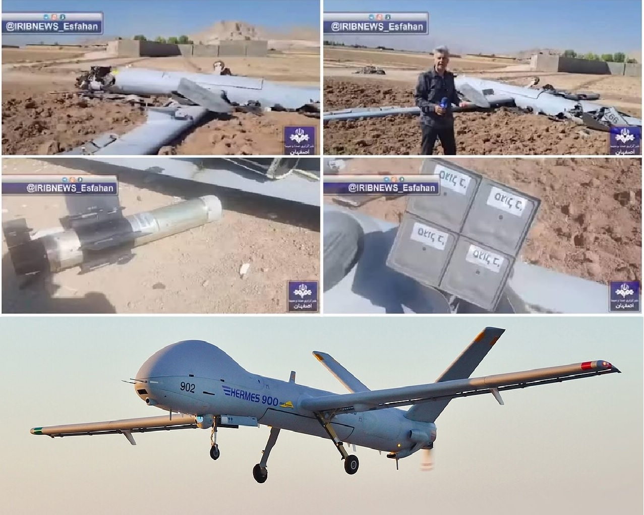 IDF Halts Hermes-900 Kochav Armed Drones Operations Over Iran After Over 80% Fleet Shot Down