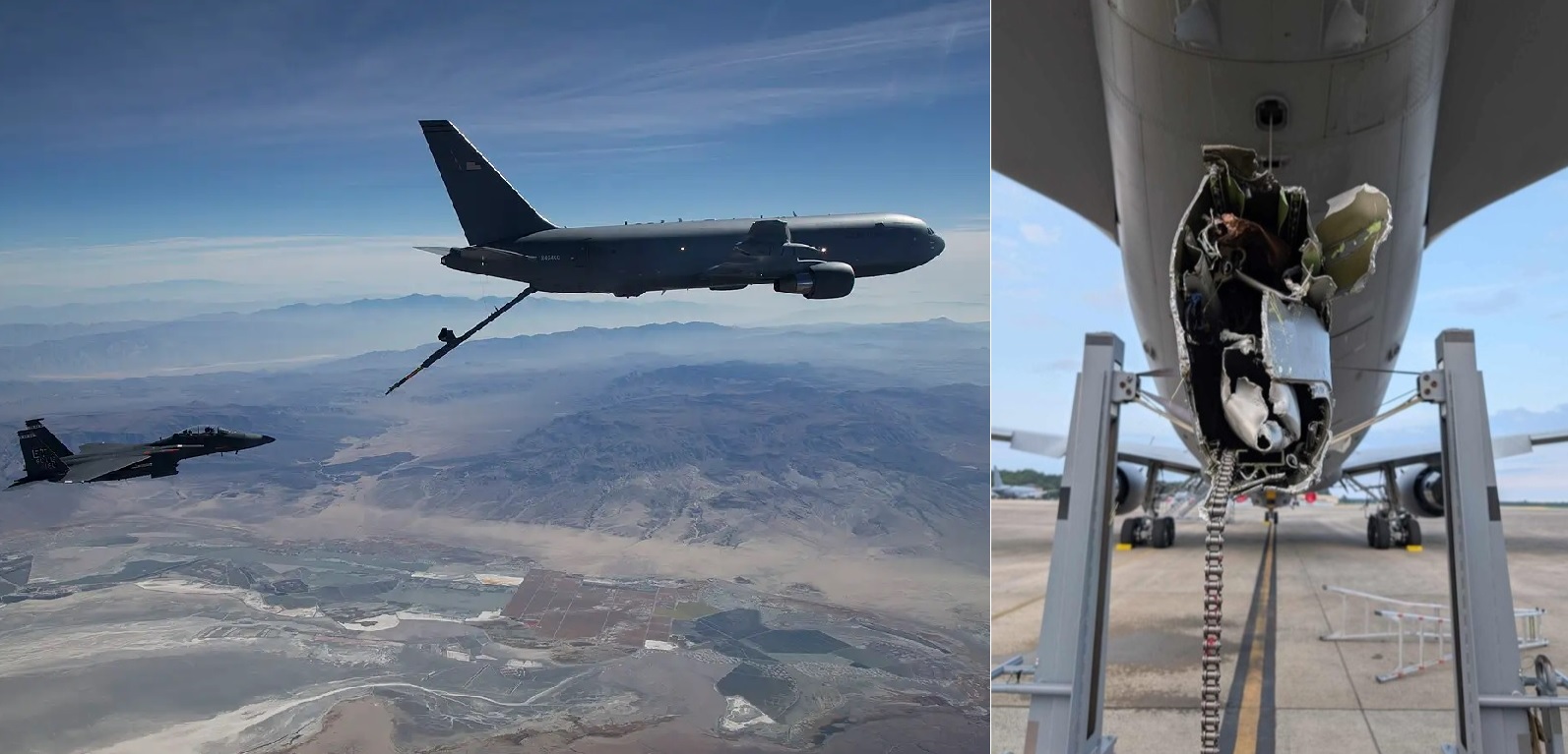 Known KC-46A Boom Defect Linked to $10 Million Midair Accident, U.S Air Force Report Finds