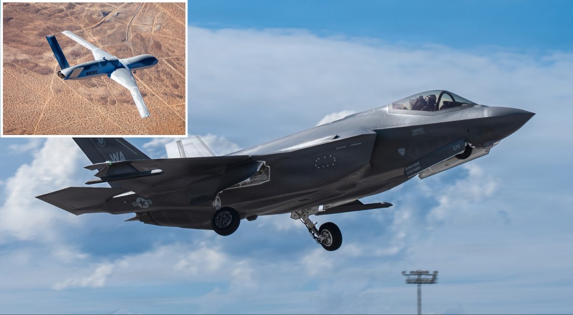 U.S. Air Force Successfully Demonstrates F-35 Control of MQ-20 Avenger in Advanced Collaborative Combat Aircraft Test