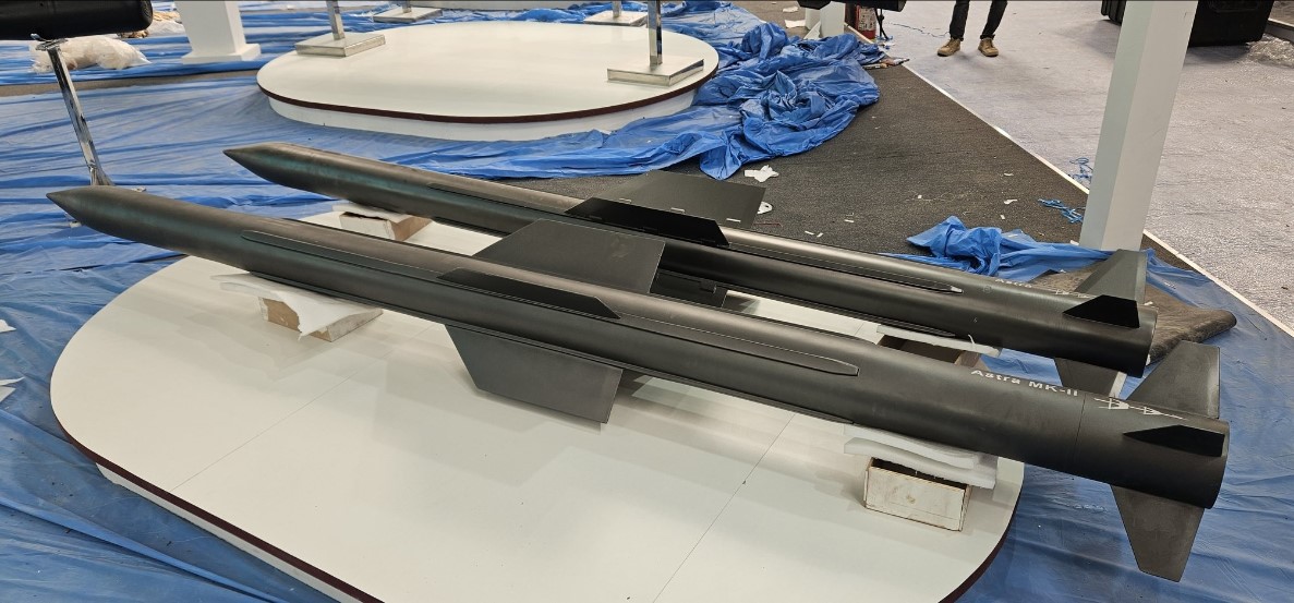 New Images Confirm Astra Mk-II as 200 km-Class Air-to-Air Missile