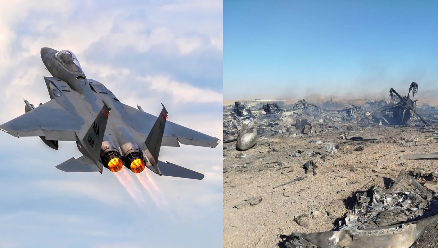 U.S. Pilot Described &lsquo;Jellyfish&rsquo; Drone Formation Before F-15E Was Downed Over Iran